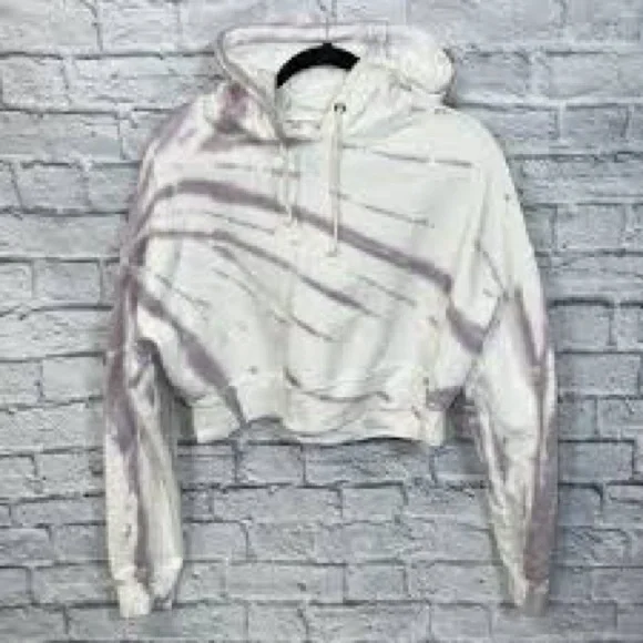 Good American Purple Tie Dye Hoodie - Picture 6 of 13